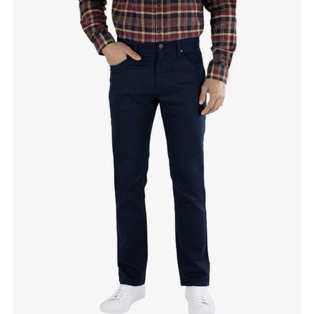 Jachs New‎ York The Traveler Pants Mens 36x32 Navy Straight Fit Stretch NWT